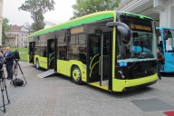 Корпорация «Электрон» представляет первый троллейбус собственного производства