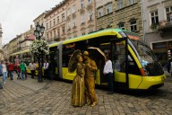 Львовский парад трамваев